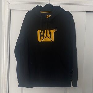 CAT - Caterpillar Black and Yellow Hoodie